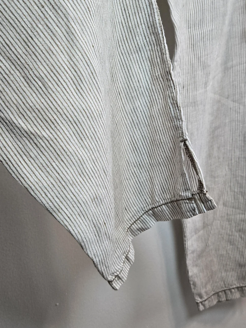 100% Linen Antropologie, Marrakech Cropped Paden Linen Trousers Pants Size 28 - Picture 7 of 12